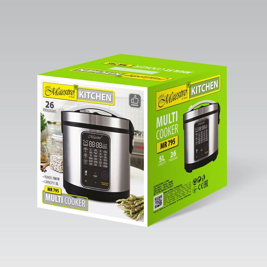 MULTICOOKER MAESTRO MR-795 26 programmer, 700 W #3
