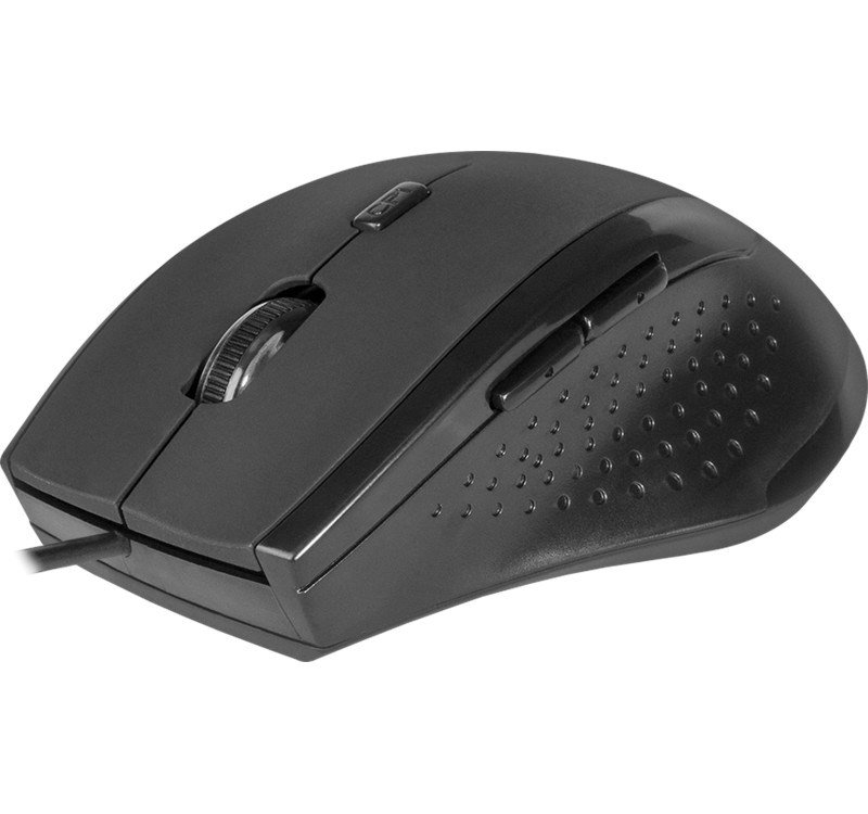 MOUSE DEFENDER ACCURA MM-362 CZARNA OPTICAL 1600DPI 6P #2