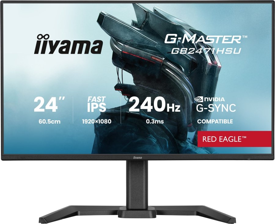 iiyama G-MASTER GB2471HSU-B1 computerskrm 60,5 cm (23.8