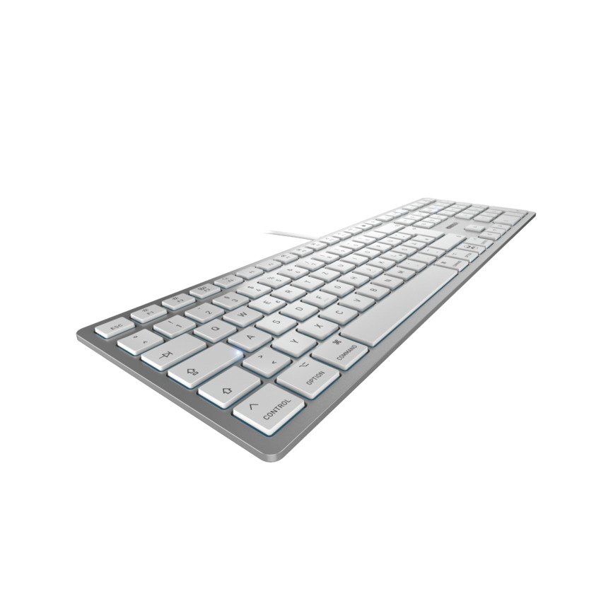 CHERRY KC 6000C FOR MAC tastatur Universel USB QWERTZ Tysk S�lv #3