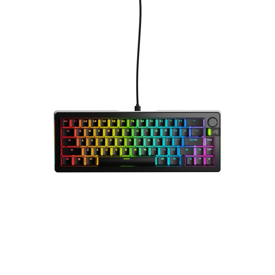 Glorious Gaming GMMK 3 PRO 65% Prebuilt tastatur Spil USB QWERTY US engelsk Sort #2