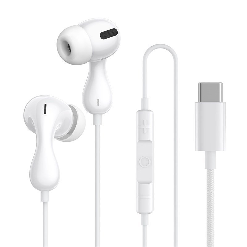 Baseus Encok CZ20 Headset Ledningsfrt I rerne Opkald/musik USB Type-C Hvid #2