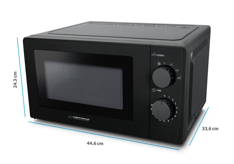 Esperanza ESTOFADO Sort Solo mikroovn Bordplade 20 L 700 W #11