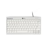 BakkerElkhuizen UltraBoard 950 V2 tastatur Kontor USB QWERTZ Tysk M�rkegr�, Lys gr� #1