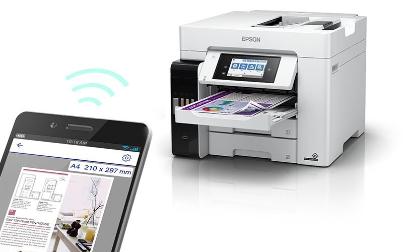 Epson EcoTank L6580 Inkjet A4 4800 x 22400 dpi 32 sider pr. minut Wi-Fi #9
