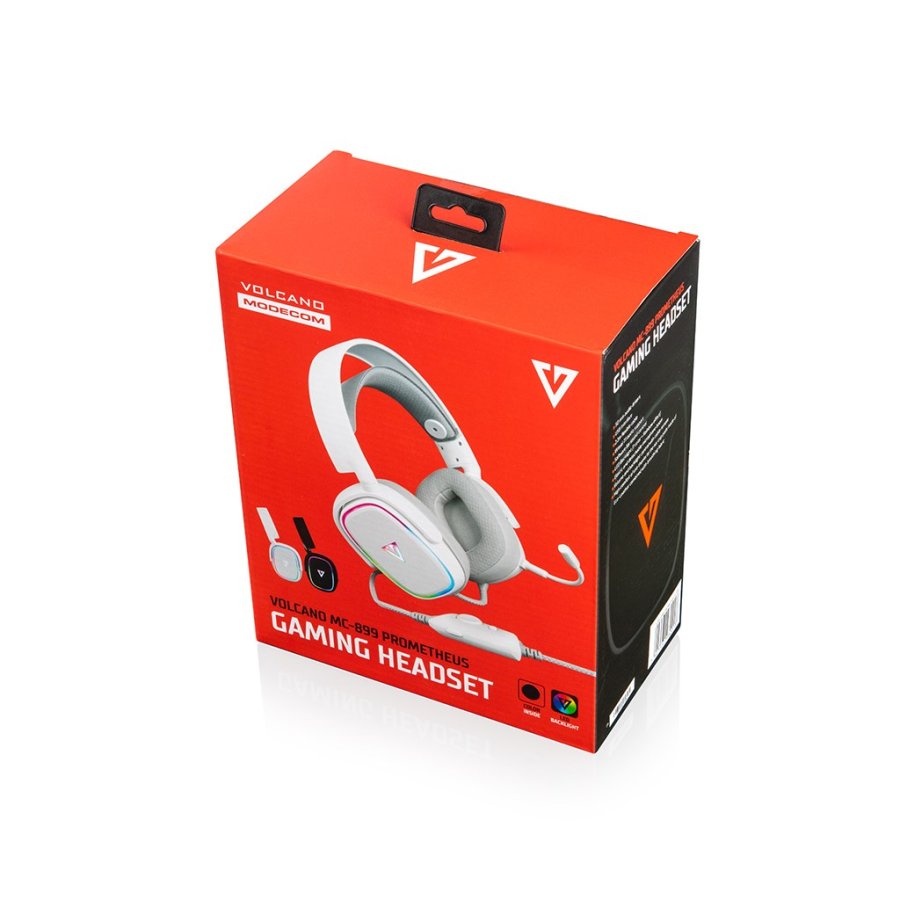 Modecom MC-899 Prometheus Headset Hvid #5