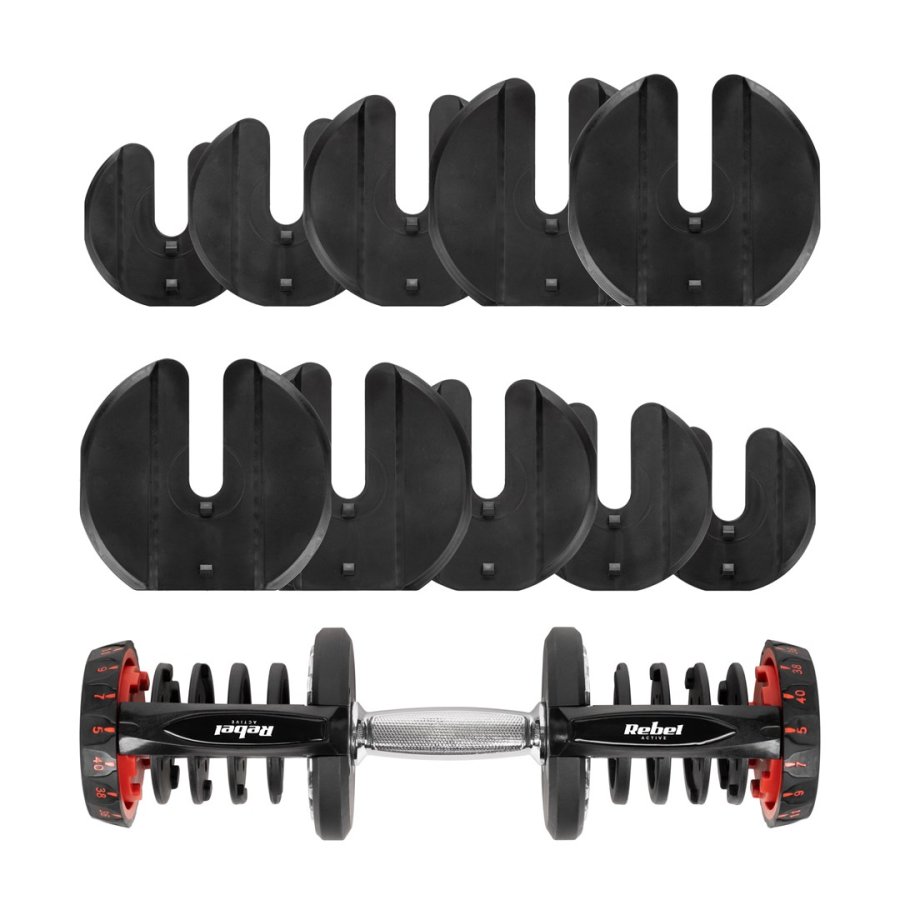 REBEL ACTIVE Hantel automat 40 kg #3