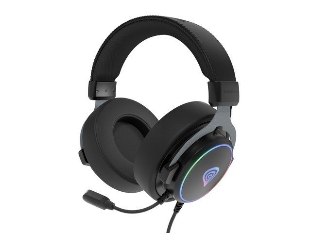 GENESIS Neon 764 Headset Ledningsfrt Spil USB Type-A Sort #12