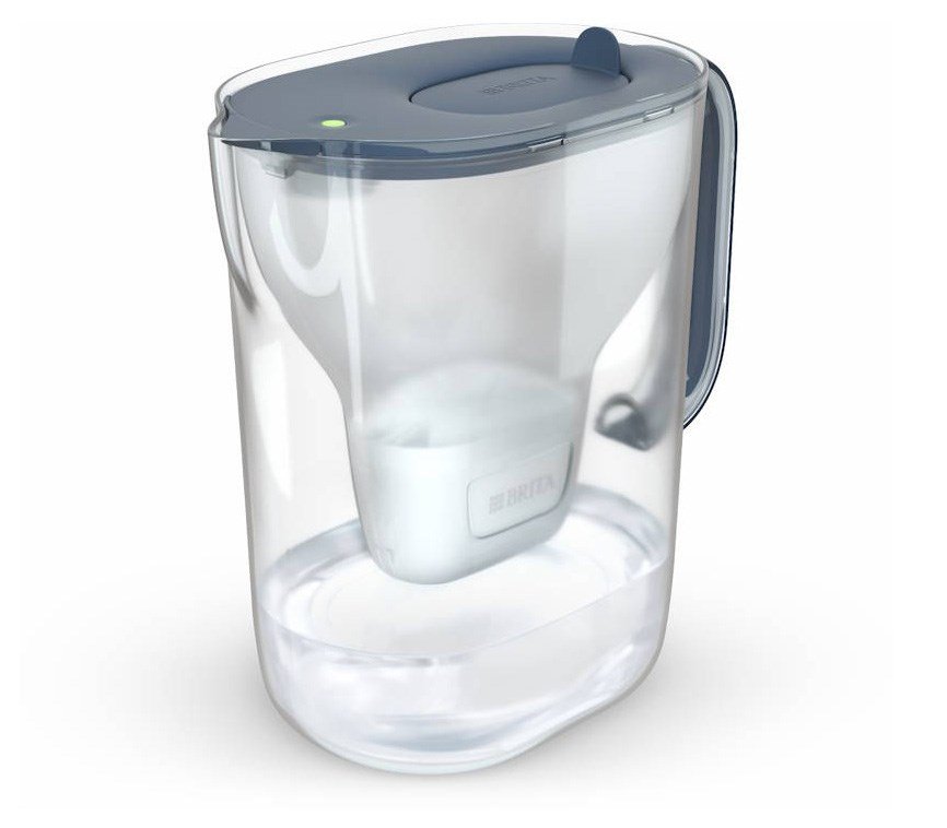 BRITA Style ESSENTIAL XL vandfilterkande, m�rkebl� + 3 x MX Pro Pure Performance-filter #9