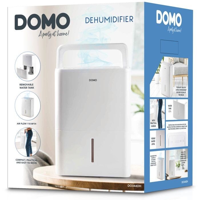 Domo DO344DH affugter 2,11 L 45 dB 350 W Hvid #27