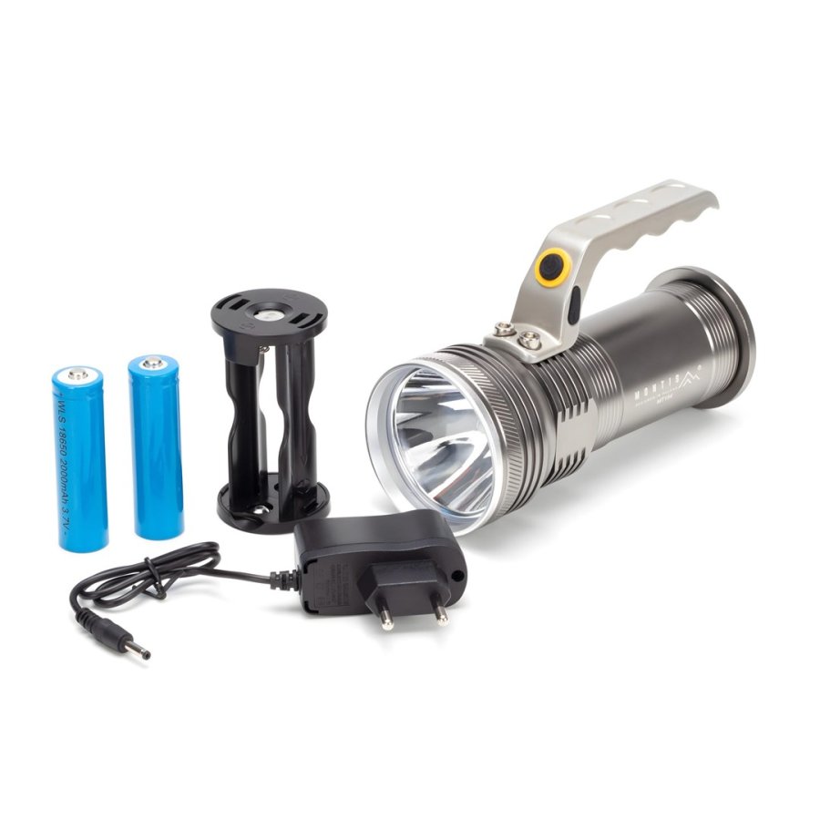 Montis Aluminiowa rczna latarka akumulatorowa LED MT154 Gr Hnd lommelygte #6