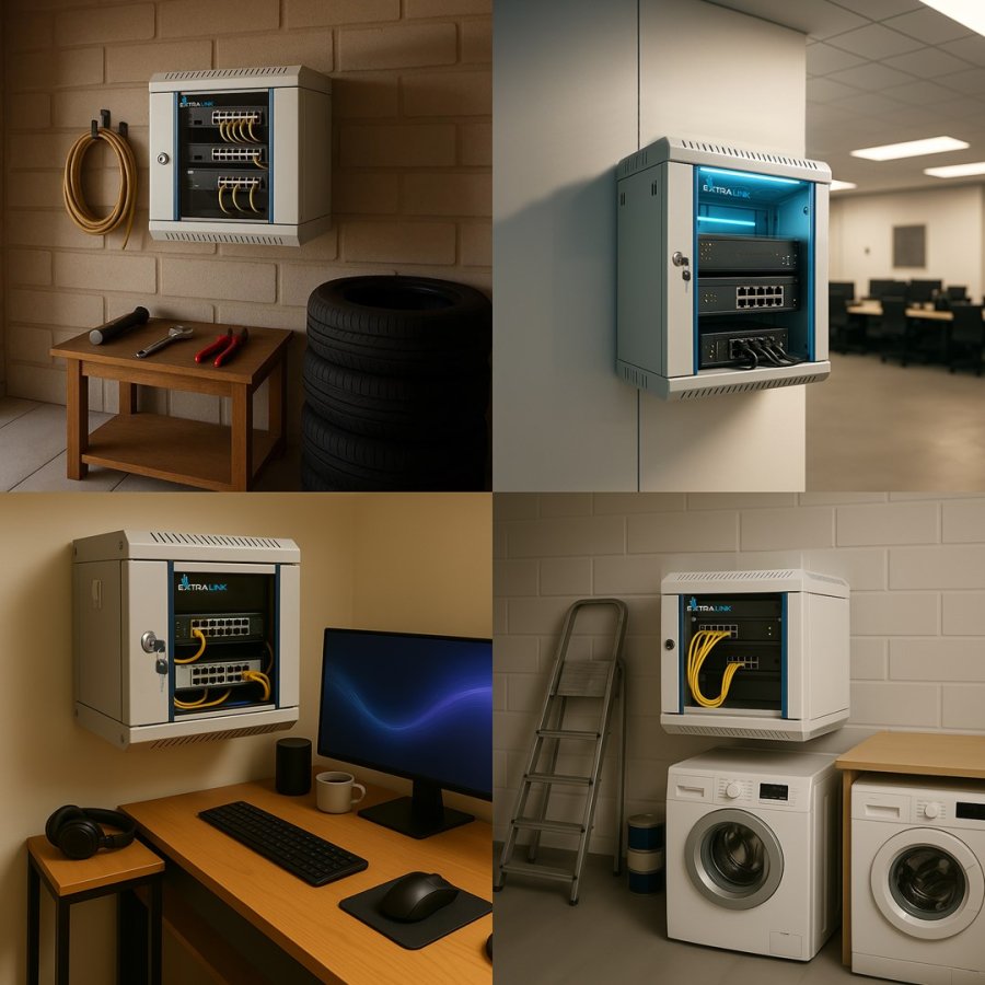 Extralink EX.14473 stativ 6U Vgmonteret stativ Gr #13