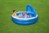 Oppustelig Pool til Brn Bestway Multifarvet 241 x 241 x 140 cm #19