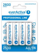 Akumulatorki everActive Ni-MH R6 AA 2600 mAh Professional Line #1