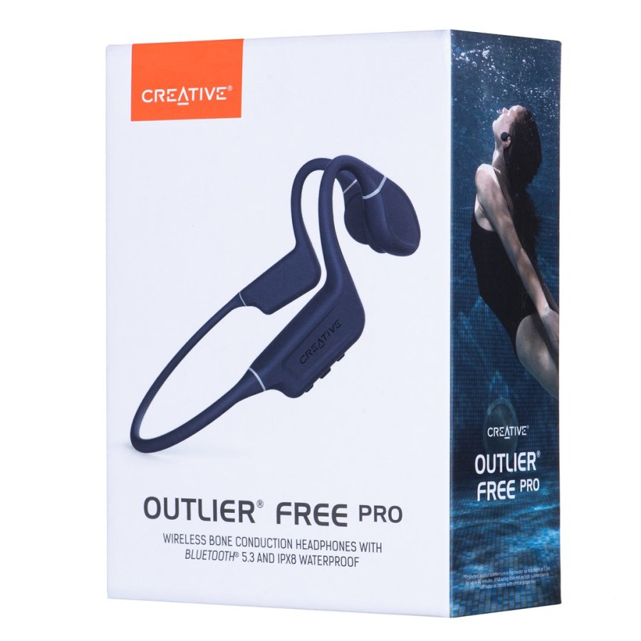 Creative Labs Creative Outlier Free Pro Headset Trdls Halsbnd Opkald/Musik/Sport/Hverdag Bluetooth Bl #6