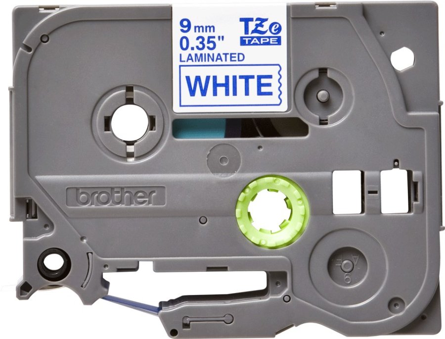 Brother TZE-223 etiketbnd Bl p hvid #3