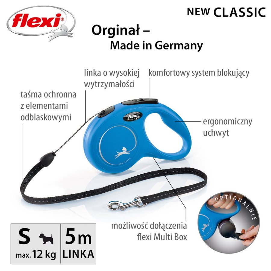 Flexi New Classic Fleksibel hundesnor 5 m #3
