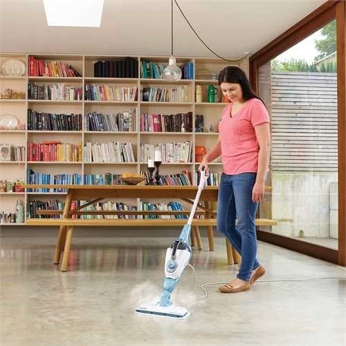 Black & Decker FSMH1321 damprenser Stende stvsuger 0,5 L Bl, Hvid 1300 W #3