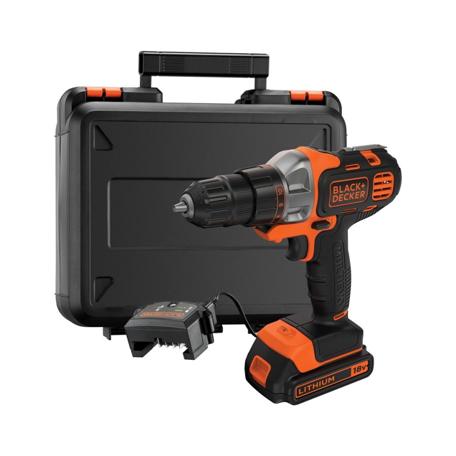 Black & Decker MT218K-QW multifunktionsvrktj Sort, Orange 8500 OPM #1