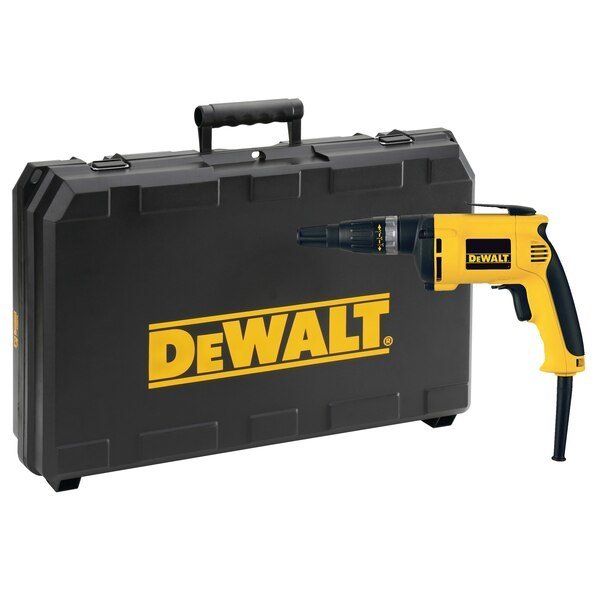 DeWALT DW275KN-QS elektrisk skruetrkker & slagbor 5300 rpm Sort, Gul #7