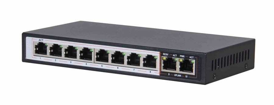 Extralink EX.14312 netvrksswitch Ikke administreret L2 Gigabit Ethernet (10/100/1000) Strm over Ethernet (PoE) Sort #3