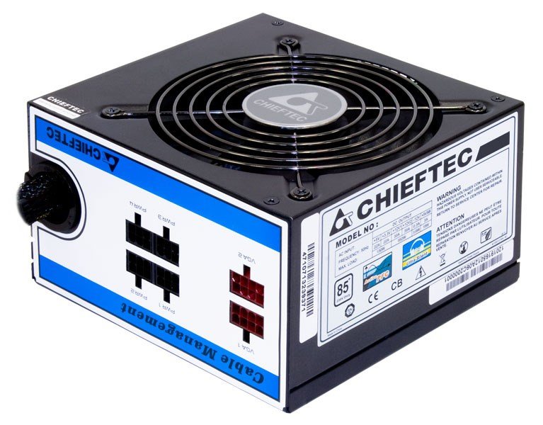 Chieftec CTG-750C enhed til str�mforsyning 750 W 24-pin ATX ATX Sort #1