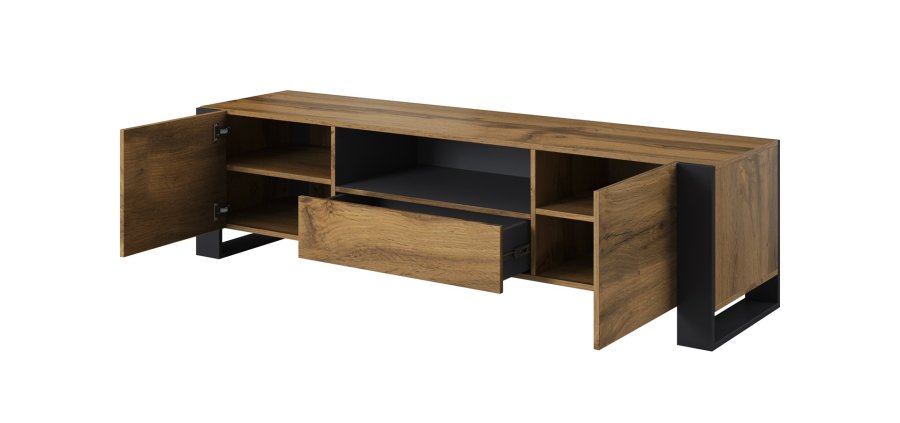 Cama WOOD RTV TV stativ & underholdningscenter 1 skuffe(r) 2 hylder #3