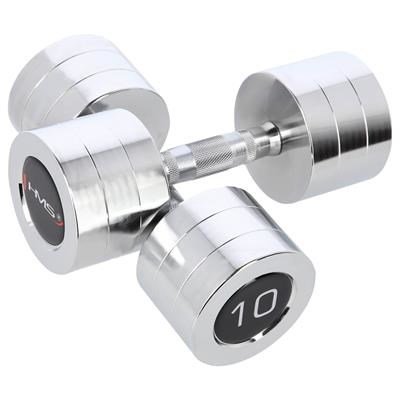 HMS Fitness CHD10 Hndvgt med fast vgt 10 kg 2 stk #1
