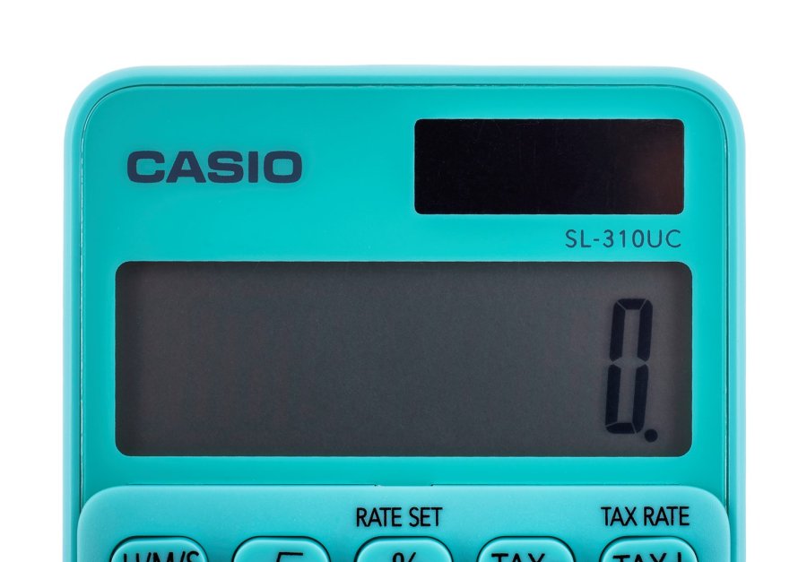 Casio lommeregner SL-310UC-GN grn #3