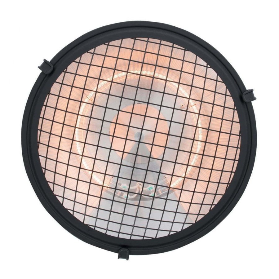 Sunred IND-2100H - Loftsvarmer 2100 W, sort #5