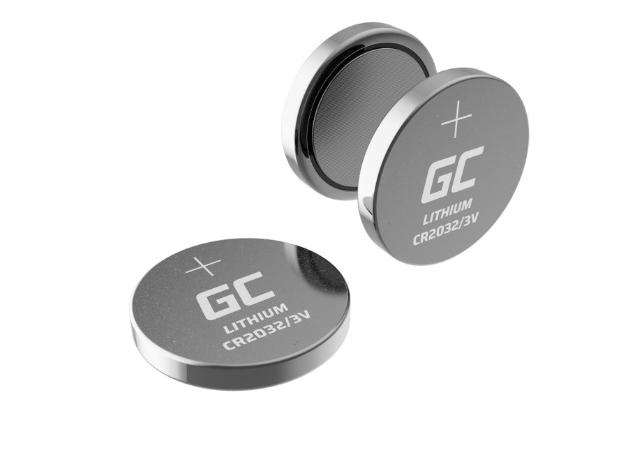 Green Cell Blister 10x Lithium Battery CR2032 3V 220mAh Button #5