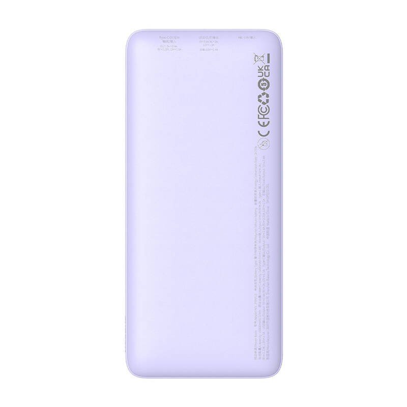 Baseus Airpow Lithium-polymer powerbank 10000 mAh 20 W Lilla #7