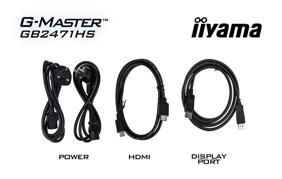 iiyama G-MASTER GB2471HS-B1 computerskrm 60,5 cm (23.8