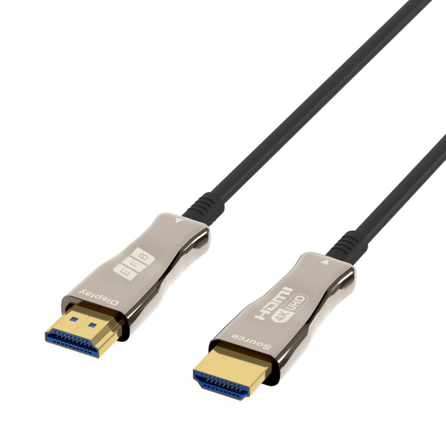 EFB Elektronik HDMI-20-00008 HDMI-kabel 20 m HDMI Type A (Standard) Sort, Rustfrit st�l #2