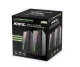 Esperanza EGS106 Hjttalere 2.0 LED sort 6W #5