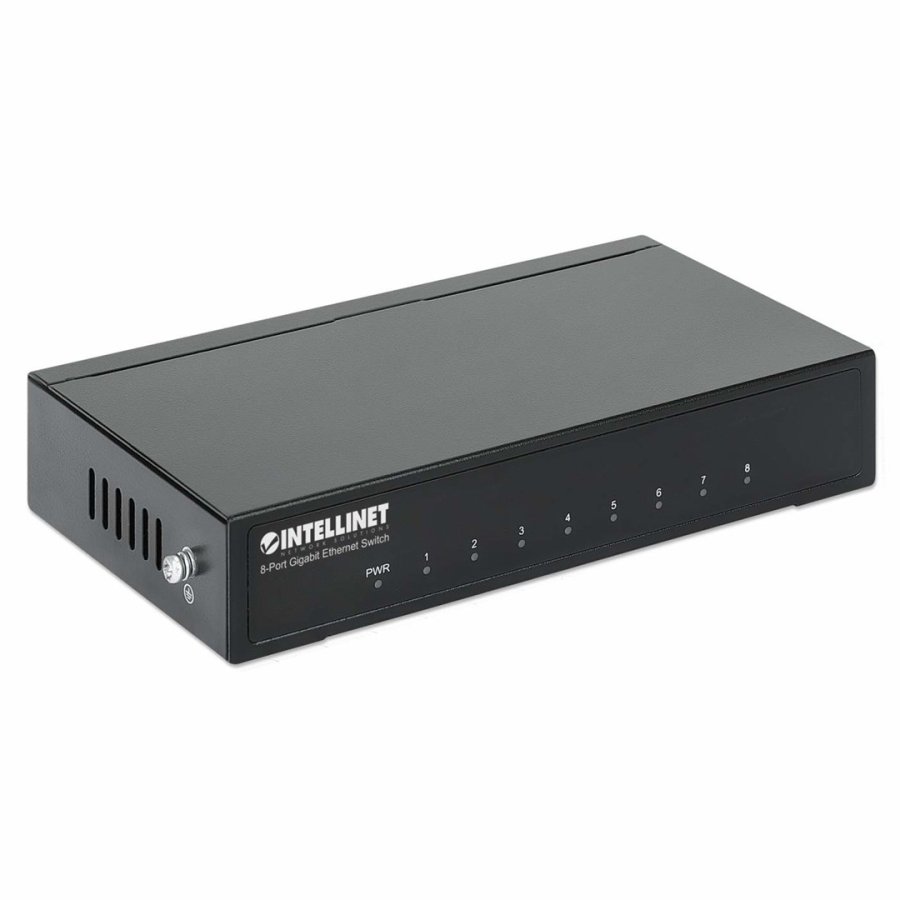Intellinet 530347 netvrksswitch Gigabit Ethernet (10/100/1000) Sort #2