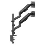 Ergo Office-holder/oph�ng til 2 sk�rme, gasfjeder, 17