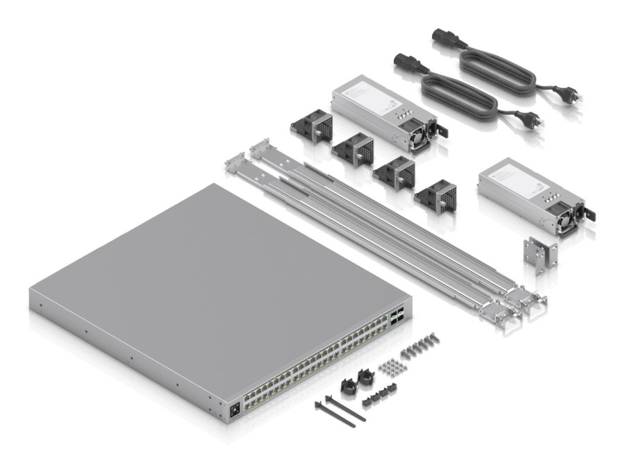 Ubiquiti UniFi ECS-48-PoE Administreret L2/L3 10G Ethernet (100/1000/10000) Str�m over Ethernet (PoE) 1U Gr� #9