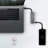 Axagon HMC-4G2 interface hub USB 3.2 Gen 2 (3.1 Gen 2) Type-C 10000 Mbit/s Gr #5