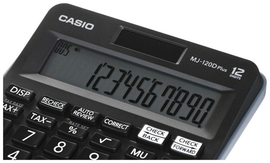 Casio MJ-120D Plus regnemaskine Desktop Basis Sort #5