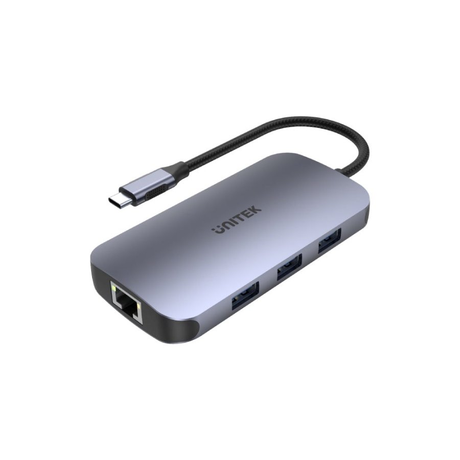 UNITEK D1071A interface hub USB 3.0 5 Gb/s Slv #1