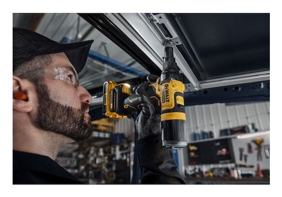 DeWALT DCF403NT-XJ el-nittevrktjer Sort, Gul 2.4,3.2,4,4.8 mm 10000 kN #7