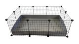 C&C Modulrt bur 3x2 110x75 cm marsvin, pindsvin, slvgr #1