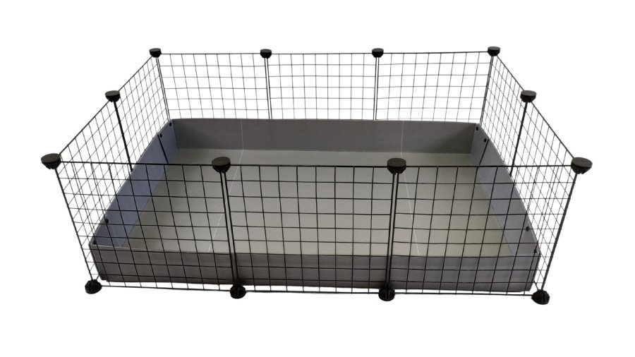 C&C Modulrt bur 3x2 110x75 cm marsvin, pindsvin, slvgr #1