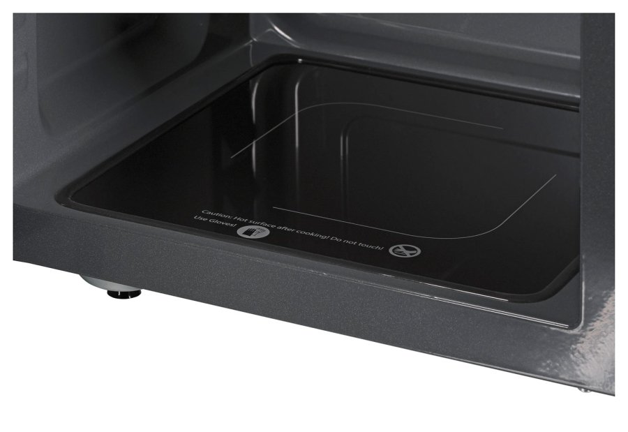 Sharp YC-QS254AE-B mikroblgeovn Bordplade Solo mikroovn 25 L 900 W Sort, Rustfrit stl #5