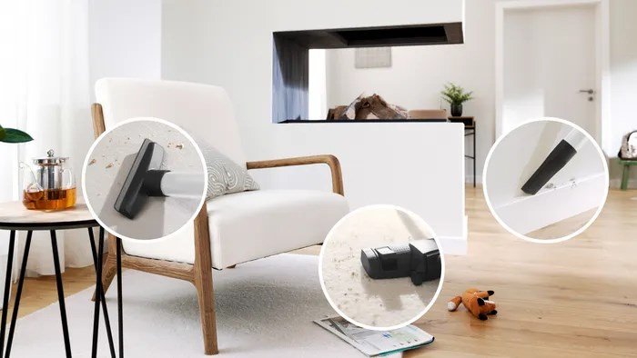 Bosch Serie 4 BGB41HYG1H 600 W stvsuger med pose, hvid #3