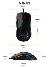 Glorious Gaming Model O- mus Spil Hjre hnd USB Type-A Optisk 3200 dpi #8