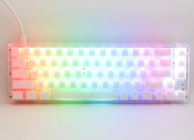 Ducky One 3 Aura White SF tastatur Spil USB QWERTY US International Hvid #4