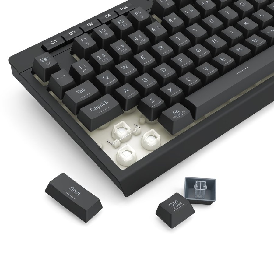 REDRAGON K515RGB-PRO tastatur USB + RF Wireless + Bluetooth Sort #9