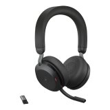 Jabra Evolve2 75 Headset Trdls Kontor/Callcenter Bluetooth Opladningsstativ Sort #4